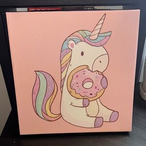 Target Pastel Unicorn Wall Art